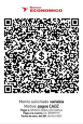 Qr CAOZ pagos